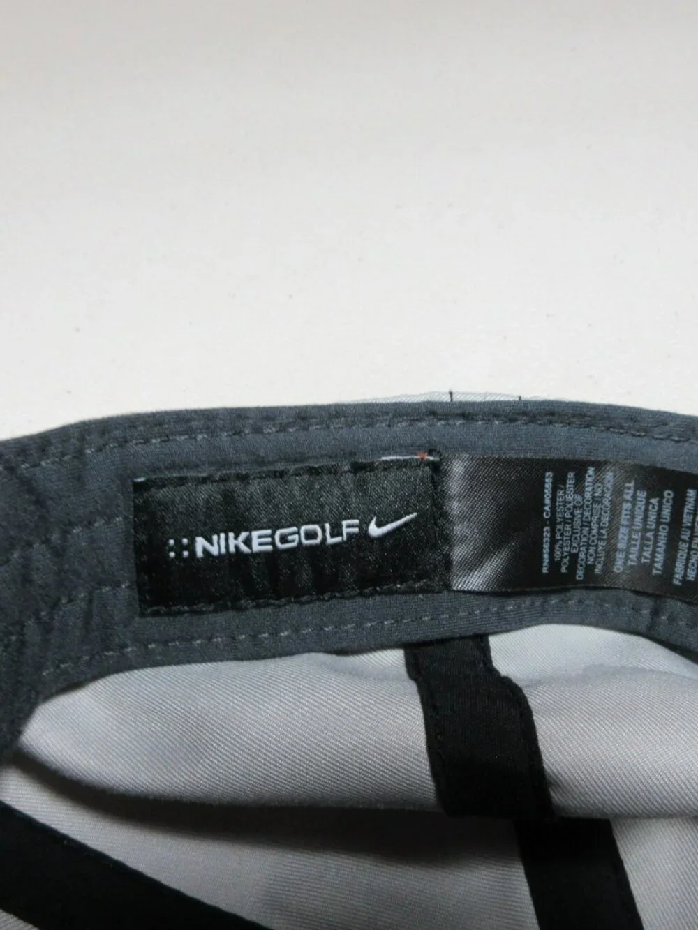 Nike mens ocean an gray HillCrest Shoot Out golf  hat lot L XL (2)